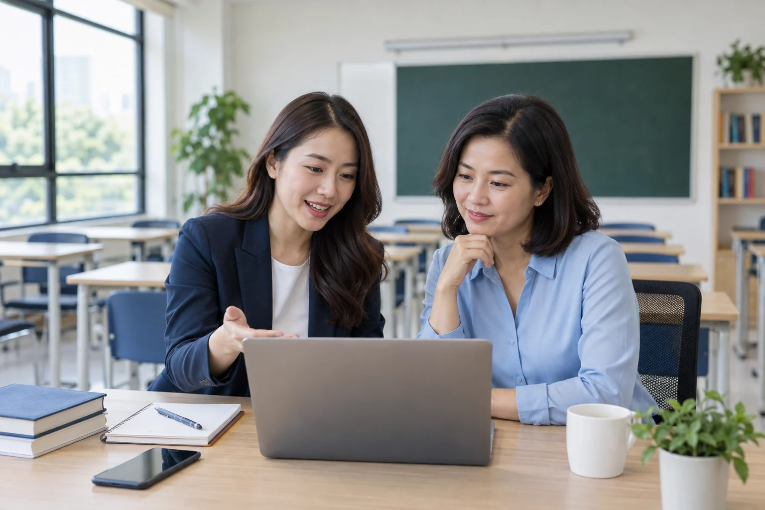 Buổi tư vấn SEO giáo dục phân tích nhu cầu tìm kiếm khóa học và hành trình đăng ký của học viên