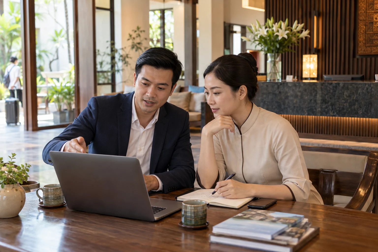 Buổi tư vấn SEO khách sạn phân tích hành vi tìm kiếm điểm đến và cơ hội tăng lượt đặt phòng trực tuyến