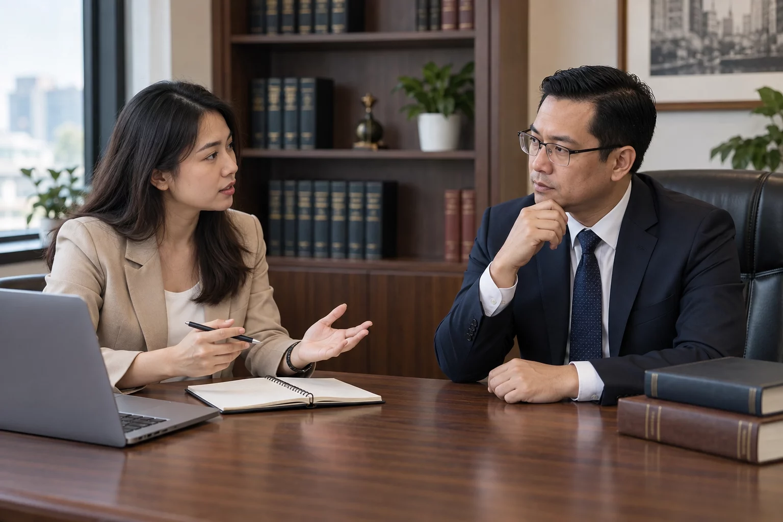 Chuyên viên nội dung phỏng vấn luật sư để xây dựng nội dung pháp lý chính xác và đáng tin cậy